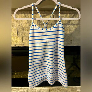 Lululemon‎ striped tank size 2 yoga athletic
